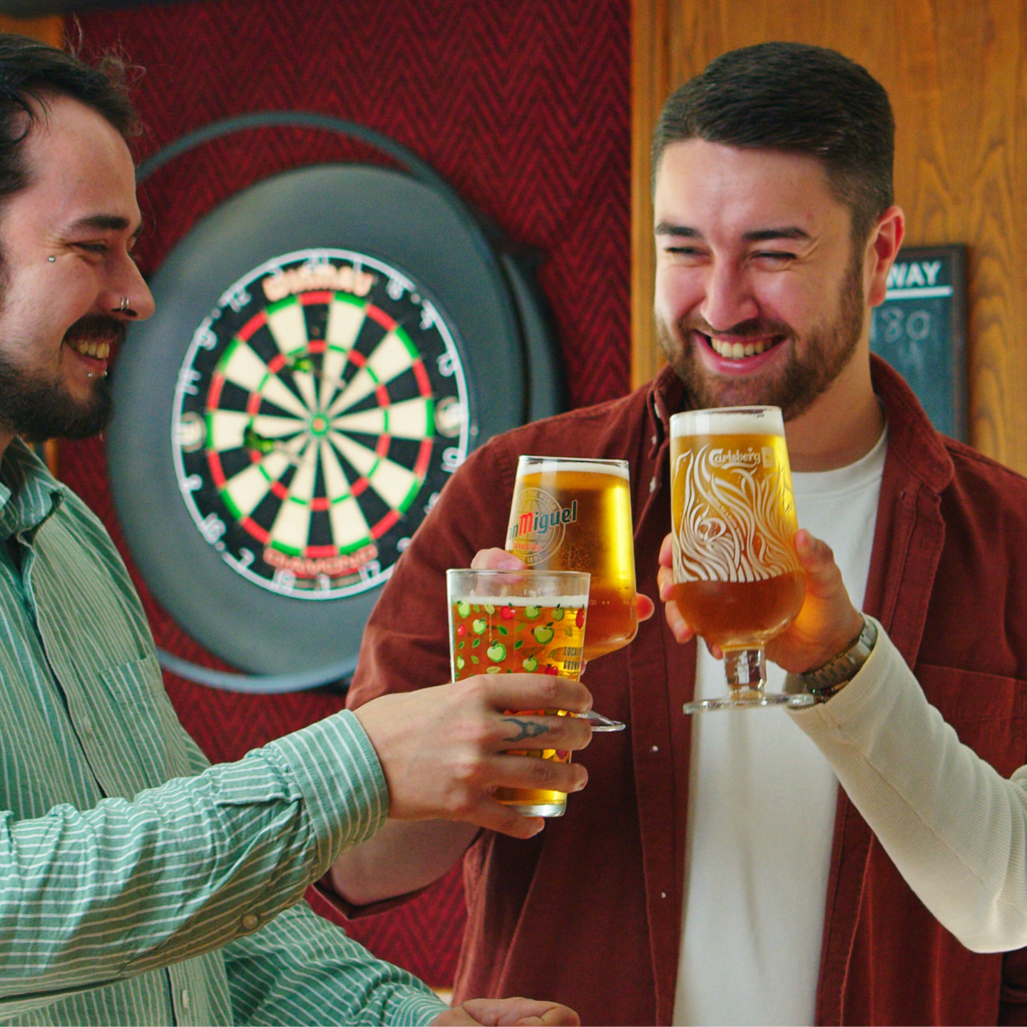 Raise a glass This Father's Day at The Cross Foxes in Oswestry!